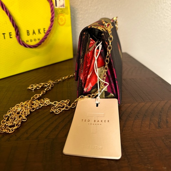 NWT Ted Baker flowered small purse. - Picture 2 of 9